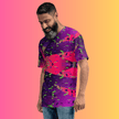 Men's Vibrant Festival Vibe T-Shirt for EDM Enthusiasts