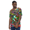 Cosmic Vibes Men's Festival T-Shirt - Elevate Your EDM Experience