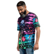 Neon Wonderland Rave Men's T-Shirt for EDM Festivals