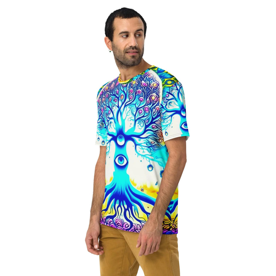 Cosmic Supreme Being Eye Men's T-Shirt for Rave Lovers