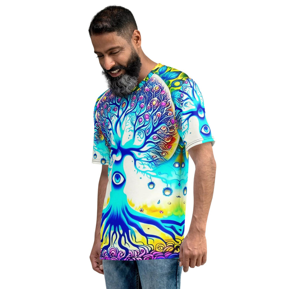 Cosmic Supreme Being Eye Men's T-Shirt for Rave Lovers