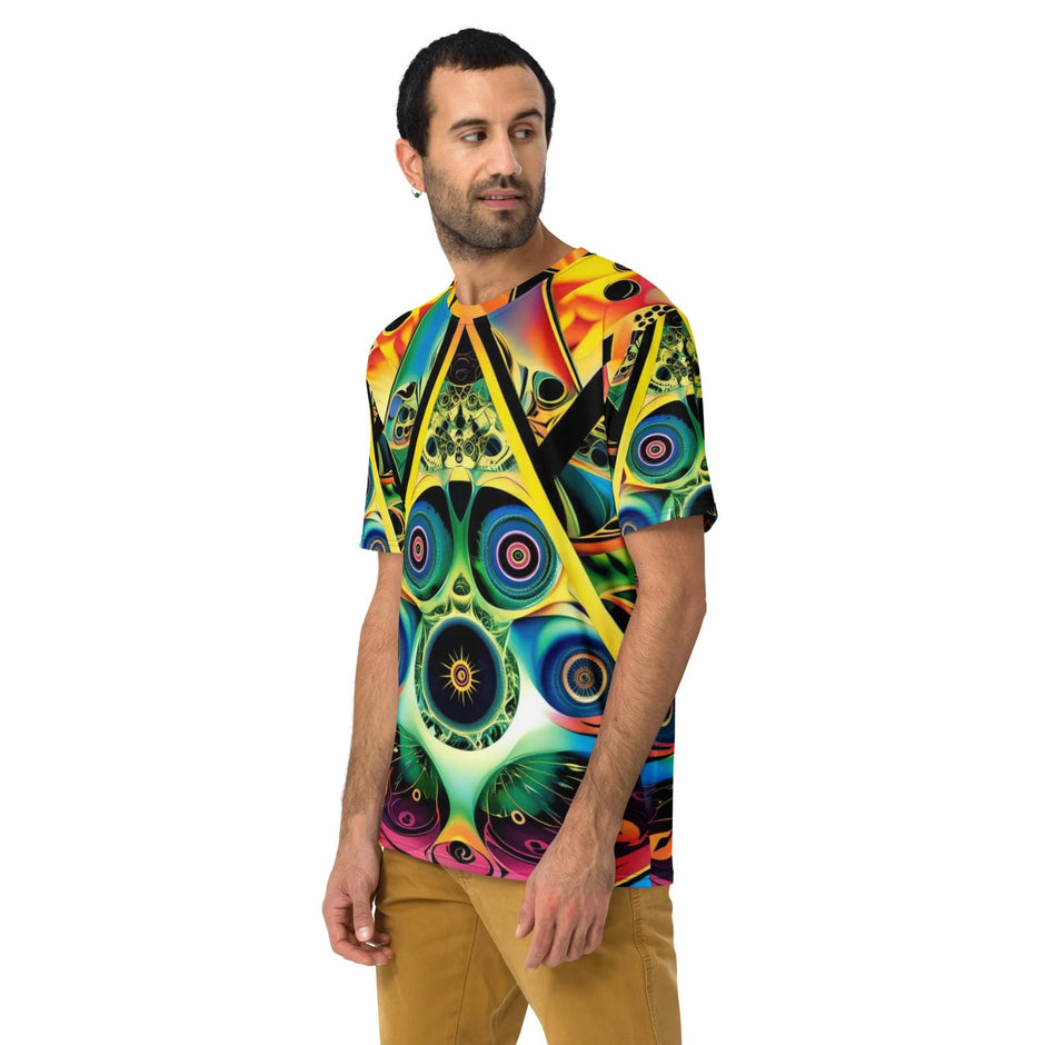 Vortex Illuminati Men's Festival T-Shirt for EDM Enthusiasts