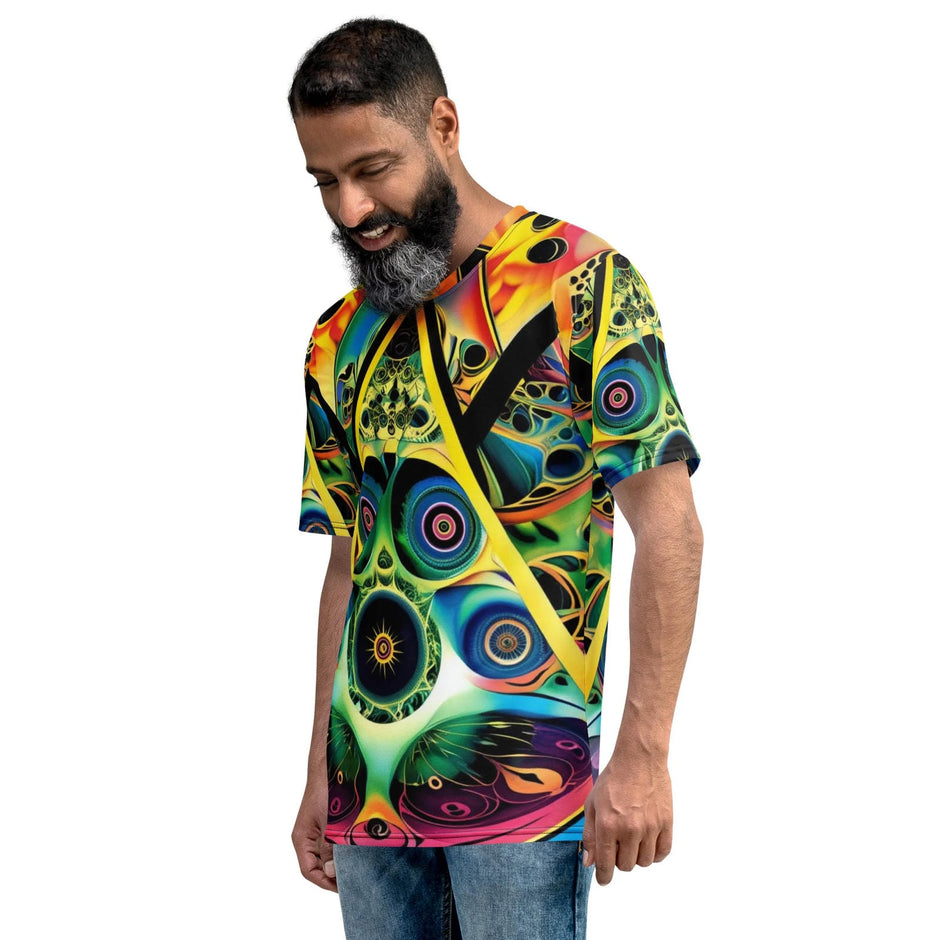 Vortex Illuminati Men's Festival T-Shirt for EDM Enthusiasts