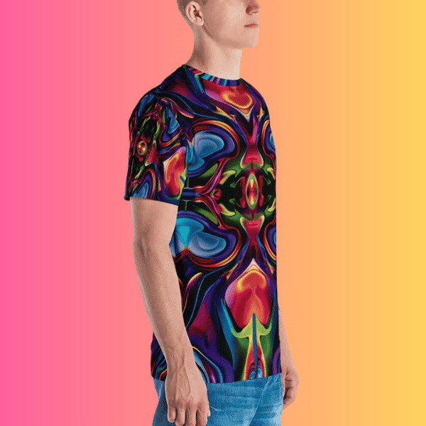 Vibrant Abstract Festival T-Shirt for Music Lovers