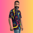 Psychedelic Vibes Men's Festival T-Shirt for EDM Fans
