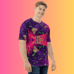 Men's Vibrant Festival Vibe T-Shirt for EDM Enthusiasts