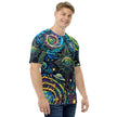 Vibrant Psychedelic Adventure T-Shirt for Men - Perfect for Rave and Festival Vibes