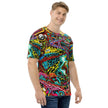 Cosmic Vibes Men's Festival T-Shirt - Elevate Your EDM Experience
