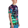 Neon Wonderland Rave Men's T-Shirt for EDM Festivals