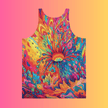 Vibrant Festival Tank Top - Soft, Stylish, and Ready to Rave