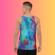 Vibrant Festival Tank Top - Soft & Playful Fit for EDM Adventures