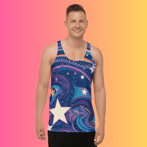 Vibrant Festival Tank Top - Soft, Stylish, and Ready for the Rave