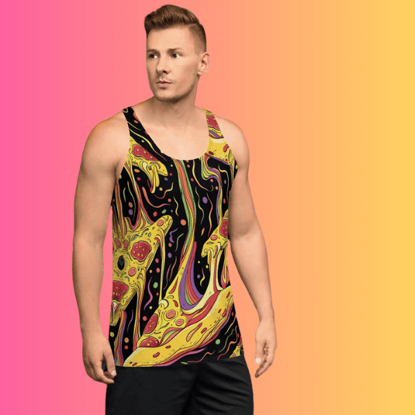 Vibrant Festival Tank Top - Soft and Eclectic Fit for Rave Lovers