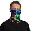 Neon Heart Festival Neck Gaiter - Your Ultimate Rave Accessory