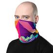 Vibrant Playful Abstract Neck Gaiter for Festivals