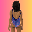 Bold Cheeky One-Piece Festival Swimsuit for EDM Vibes