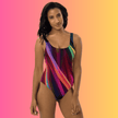 Festival-Ready One-Piece Swimsuit for EDM Vibes