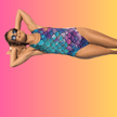 Festival-Ready One-Piece Swimsuit for Rave Vibes