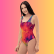 EDM Festival Ready One-Piece Swimsuit