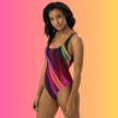 Festival-Ready One-Piece Swimsuit for EDM Vibes