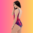 EDM Festival Ready One-Piece Swimsuit