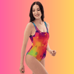 EDM Festival Ready One-Piece Swimsuit