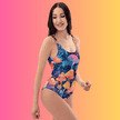 Custom Flattering Festival-Ready One-Piece Swimsuit