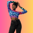 Eco-Friendly Tie-Dye Crop Top for Festival Vibes