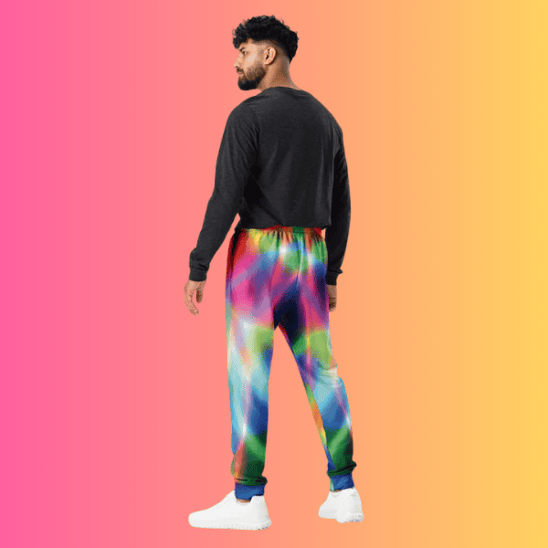 Electric Neon Joggers for Rave and Festival Vibes