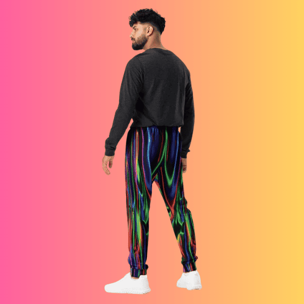 Electric Neon Rave Joggers - Essential Gear for Festival Vibes