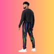 Electric Neon Rave Joggers - Essential Gear for Festival Vibes