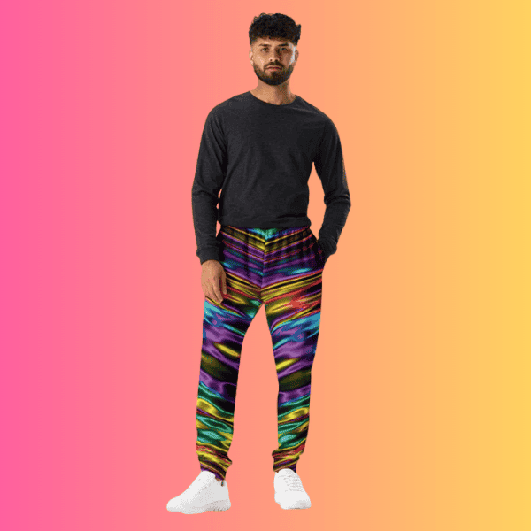 Electric Neon Joggers - Ultimate Rave Streetwear for EDM Lovers