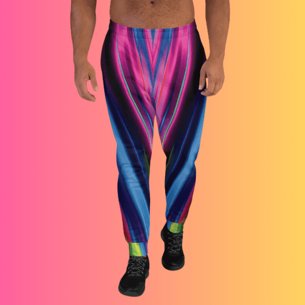 Electric Neon Joggers for Raves and Festivals - Vibrant EDM Wear