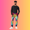 Electric Neon Joggers for Rave and Festival Vibes