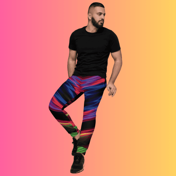 Electric Neon Rave Joggers - Glow and Flow at Every Festival
