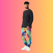Electric Neon Joggers for Rave and Festival Vibes