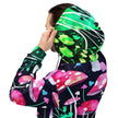 Neon Mushroom World Festival Hoodie