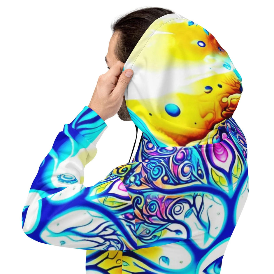 All Seeing Tree Festival Hoodie for Rave Vibes