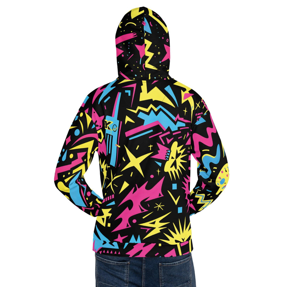 Neon Crazy Unisex Festival Hoodie