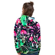 Neon Mushroom World Festival Hoodie