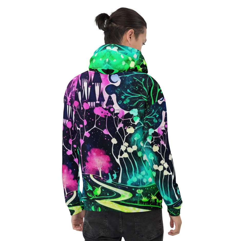 Neon Trip Path Festival Hoodie