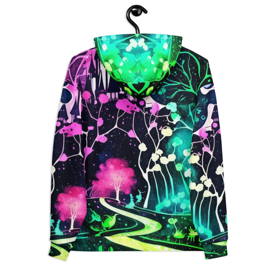 Neon Trip Path Festival Hoodie