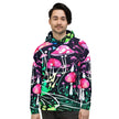 Neon Mushroom World Festival Hoodie