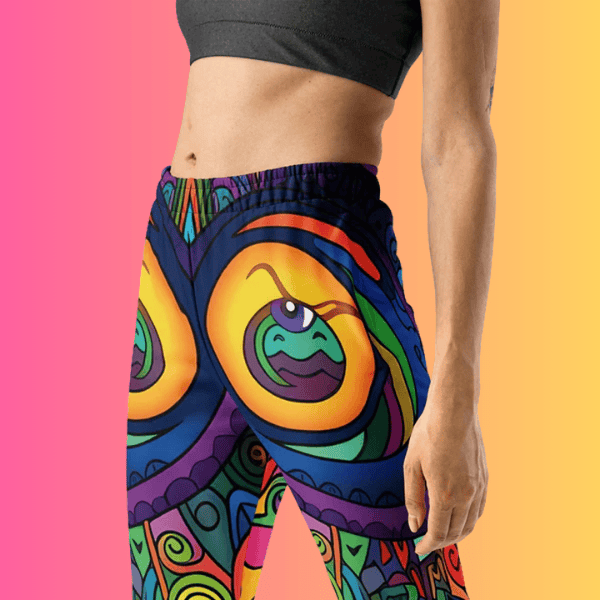Vibrant Festival Joggers for Women - Ultimate Rave Ready Gear