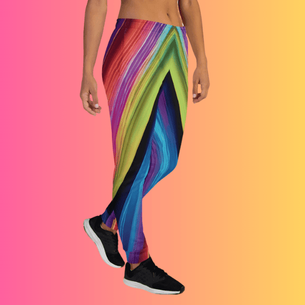 Vibrant Eco-Friendly Festival Joggers for Women - Perfect for Raves and Music Festivals