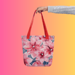Festival Flower Tote Bag for EDM Enthusiasts