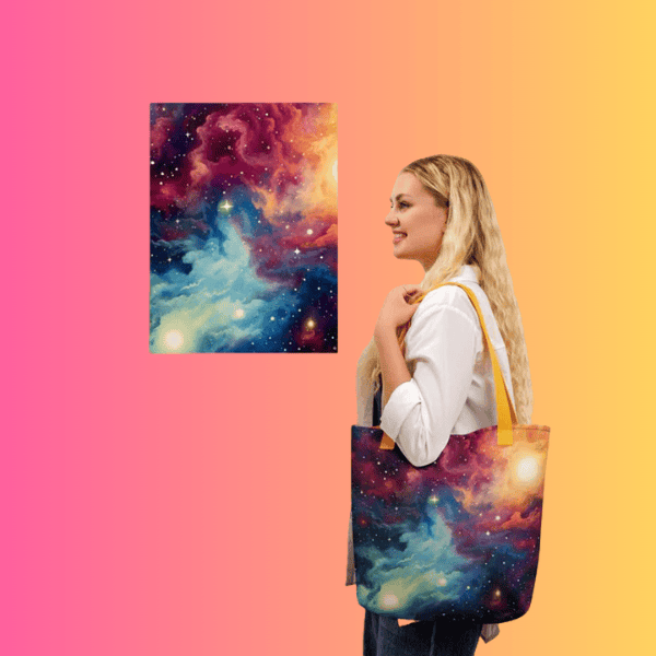 Galaxy Tote Bag - Your Ultimate Festival Sidekick