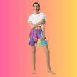 All-Over Print Unisex Athletic Long Shorts for Festivals and Raves
