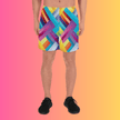 Psychedelic Trippy Long Shorts for Raves and Festivals – Unleash Your Festival Vibe