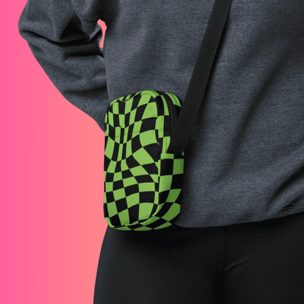 Vibrant Utility Crossbody Bag for Festivals and Raves